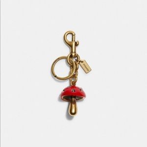 COACH New York Resin Mushroom Bag charm